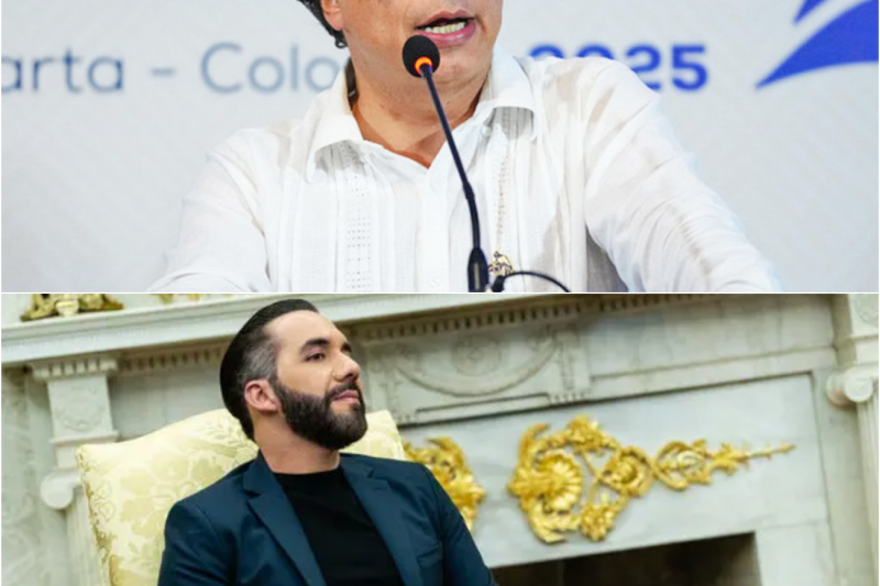 PETRO PROVOCÓ A BUKELE… y la Respuesta lo Dejó en Shock