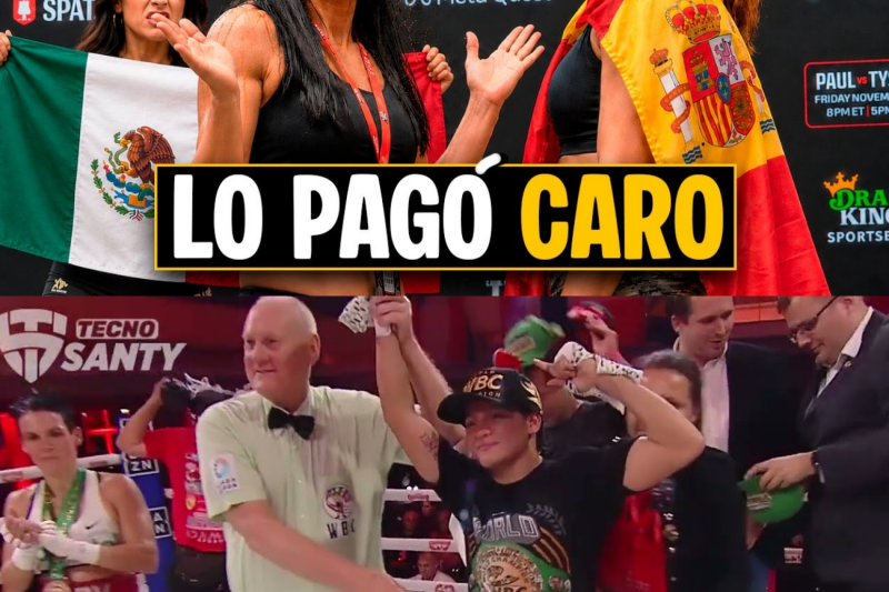 Boxeadora Española se Burló de la Humildad Mexicana y Pagó Muy Caro