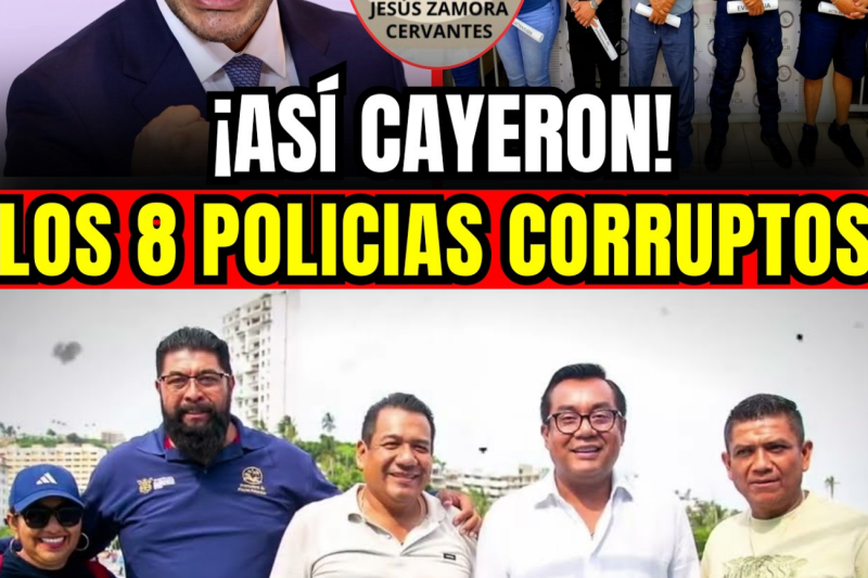 HARFUCH REVIENTA ACAPULCO: cae el extorsionador de Abelina y la FGR destapa a 8 policíass