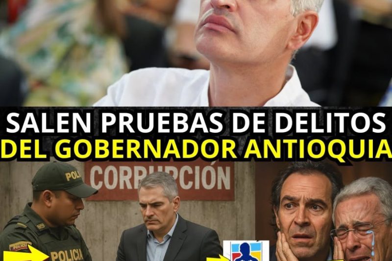 La Traición A Antioquia: El Indignante Escándalo De Corrupción Que Acorrala Al Gobernador