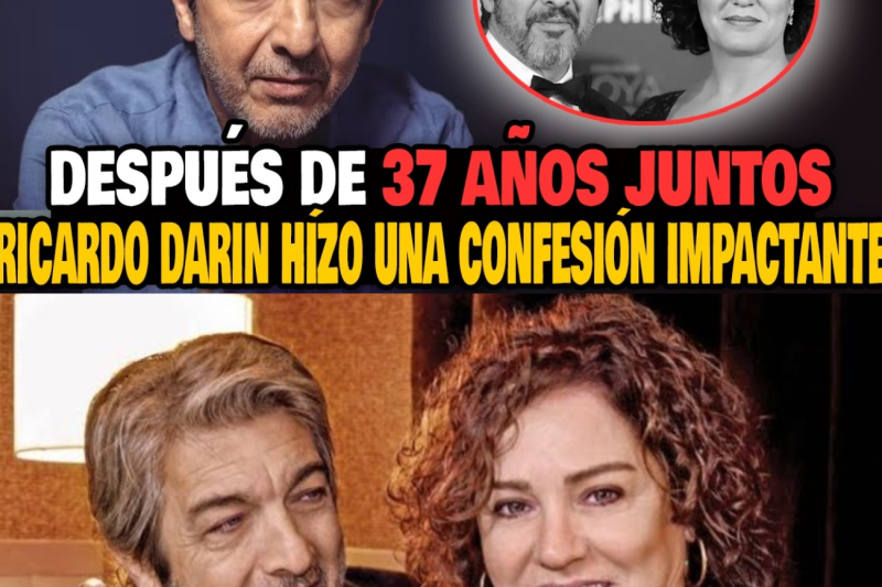 Tras 37 años de matrimonio, una relación considerada por muchos como “perfecta”, Ricardo Darín habría realizado una confesión impactante que ha dejado a todos sin palabras VL