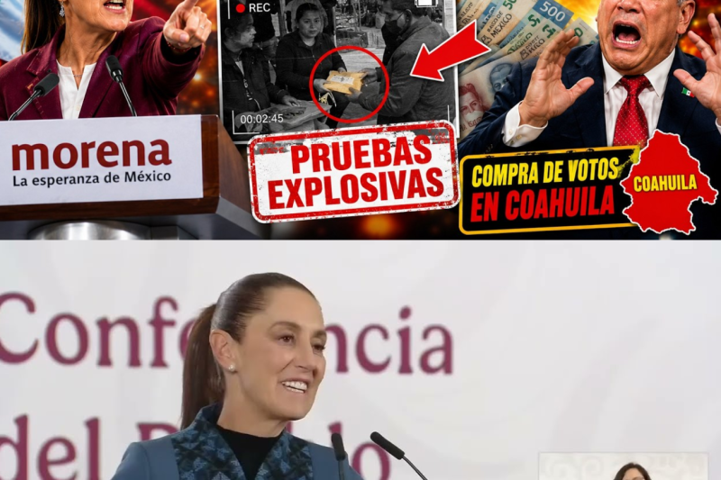 Claudia Sheinbaum habría puesto contra las cuerdas a “Alito” Moreno después de que Morena revelara supuestos VIDEOS donde se mostraría una presunta compra masiva de votos VL