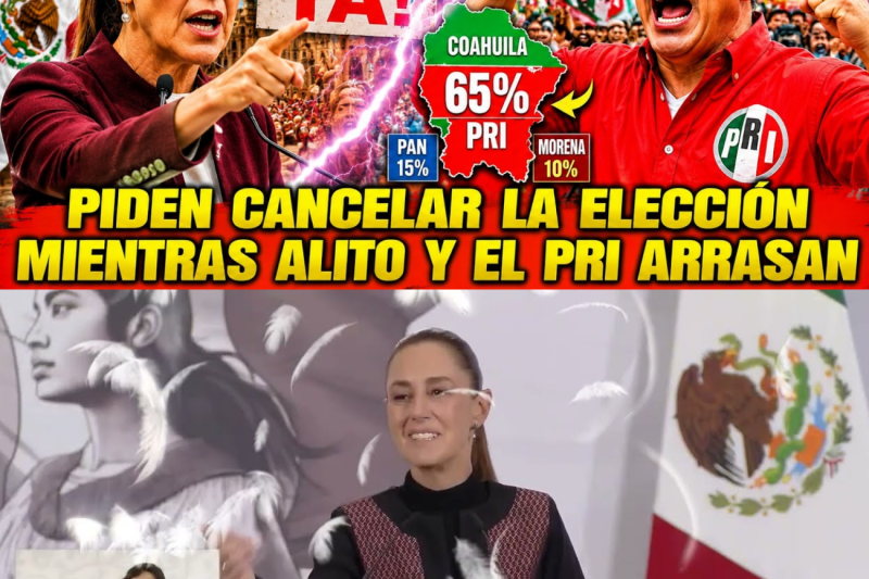 ¡Tormenta Política! Sheinbaum, Alito y la Rebelión Histórica que Exige Cancelar la Elección en Coahuila VL