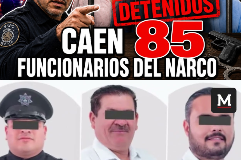 El Golpe del Siglo: Claudia Sheinbaum Encarcela a 85 Corruptos y Hace Temblar a la Élite Política VL