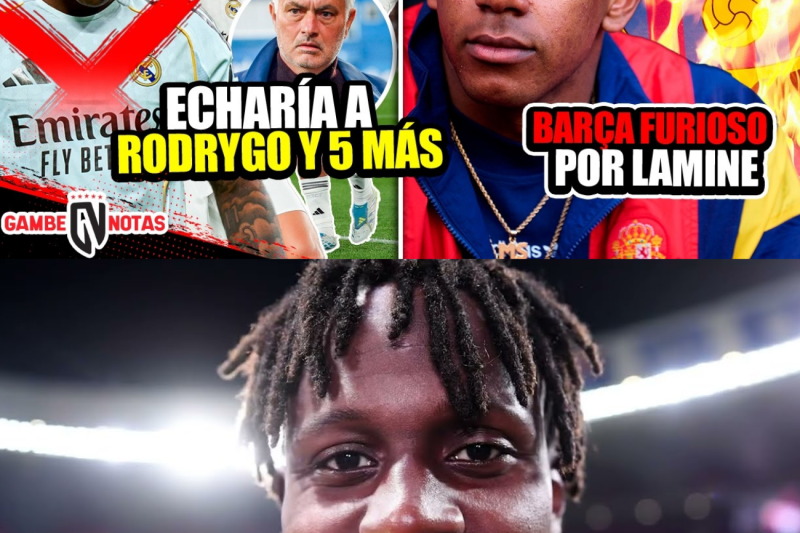 Mourinho dejará fuera a Rodrygo y a otros cinco jugadores. El Barça está enfadado con Lamine. ¿Elegirá Julián Álvarez al Barça o al Madrid?