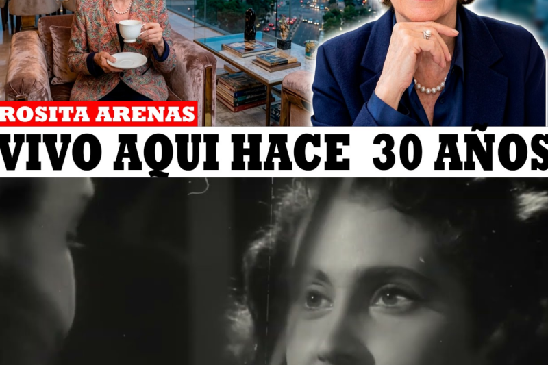Asi es la VIDA de ROSITA ARENAS a sus 92 AÑOS en MEXICO