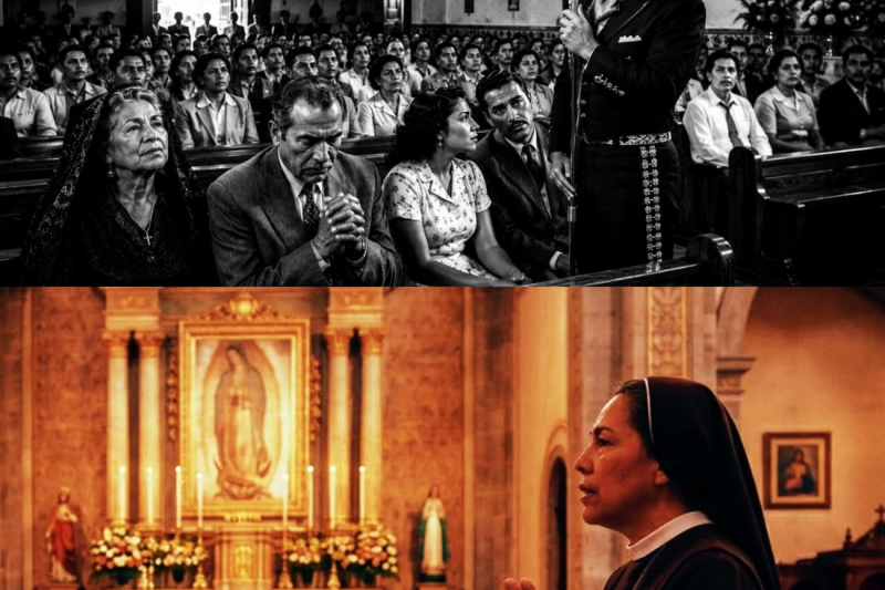 Pedro Infante Levantó la Mano Cuando El Coro De La Iglesia Perdió a Su Estrella — Lo Que Cantó Dejó