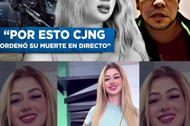 Por eso se acusa al CJNG de asesinar a una celebridad de las redes sociales en directo por televisión: Nuevos detalles sobre el asesinato de Valeria Márquez.!!