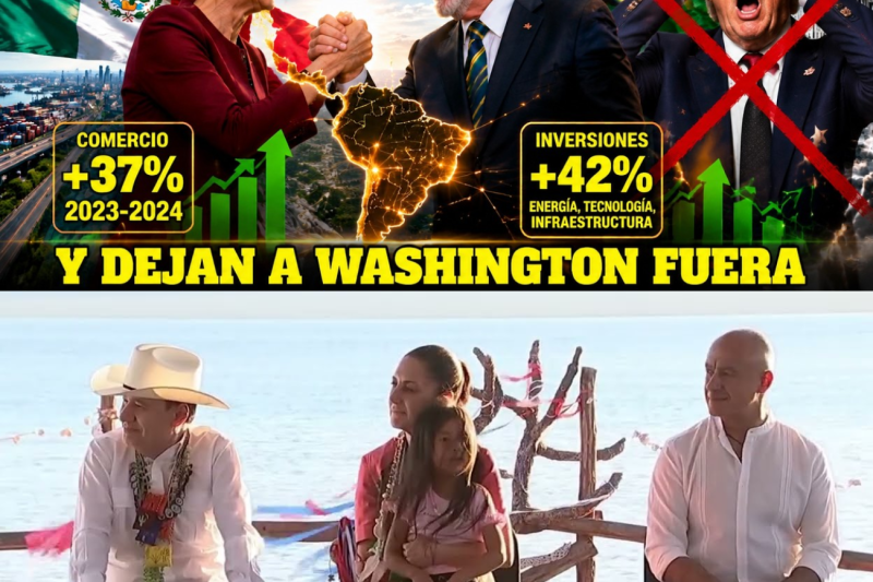 GIRO HISTÓRICO: México y Brasil construyen su propio eje y dejan a Washington fuera… VL
