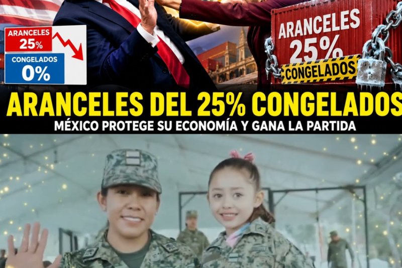 El fin del ultimátum: Por qué Estados Unidos cedió ante México y congeló los aranceles del 25% VL