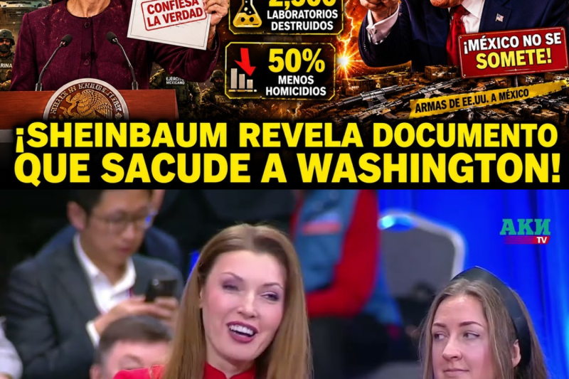 Trump Amenaza a México, pero Sheinbaum Responde: El Documento de la Casa Blanca que Cambia la Historia VL