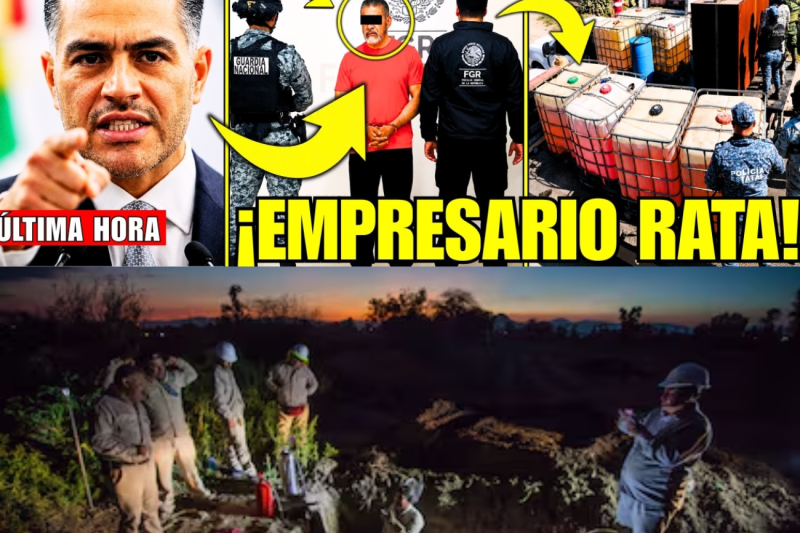 Harfuch lanza una cacería implacable contra un poderoso líder huachicolero vinculado con más de 40 empresas fantasma, lavado de dinero y millones desaparecidos VL