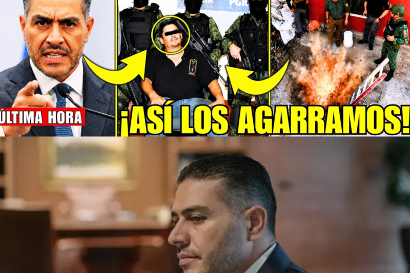 HARFUCH sacude al CJNG tras descubrir un presunto N4RCOTÚNEL oculto con toneladas de dr0g4 y la captura de 4 hombres ligados al crimen organizado VL