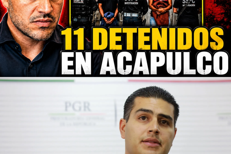Harfuch lanza un operativo relámpago y DESCABEZA la brutal red de extorsión que tenía aterrados a comerciantes y turistas en las playas más famosas del puerto VL