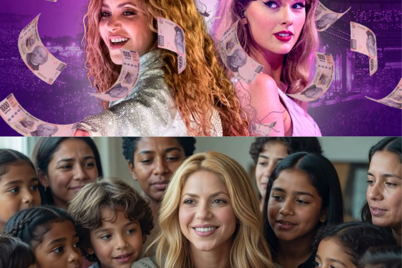 Más allá de los millones: El inalcanzable legado global que separa a Shakira de Taylor Swift