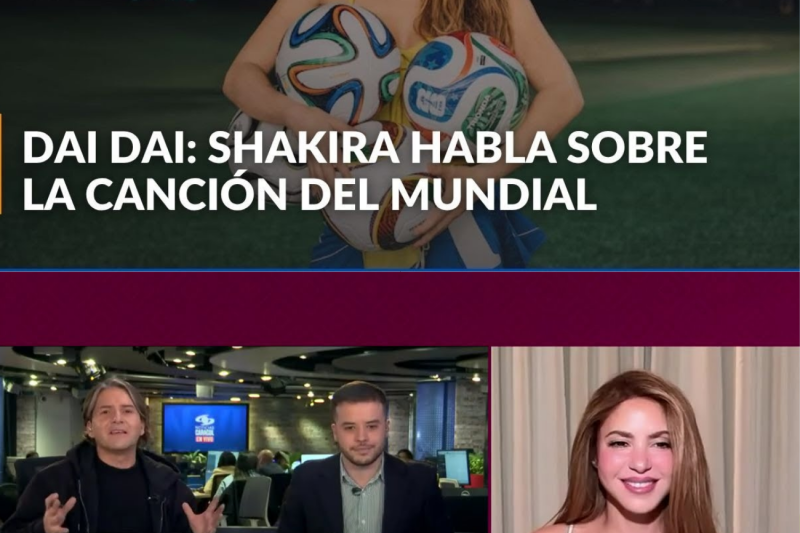 El regreso de la reina de los mundiales: Shakira presenta ‘Dai Dai’ para la gran final y dona el 100% de sus regalías