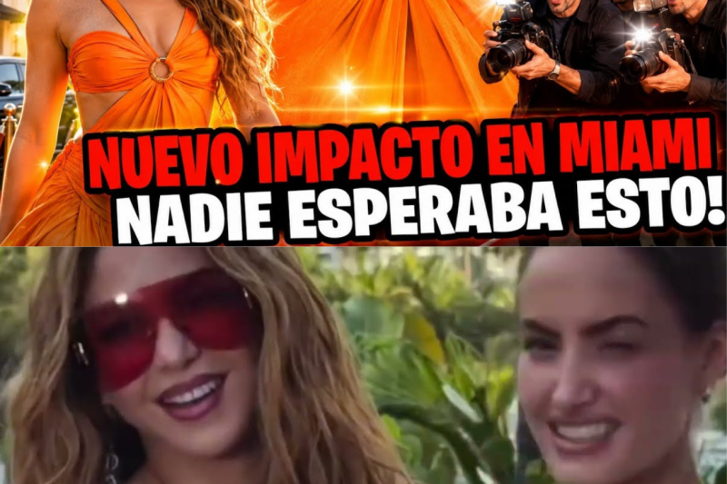 El impacto de Shakira en Miami: El look naranja que demuestra que su seguridad es su mayor tendencia