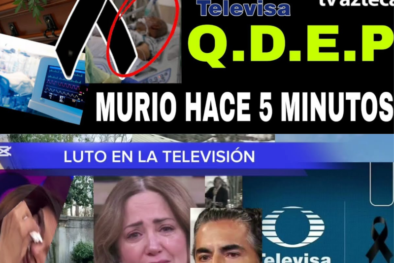 Luto absoluto en Televisa: Fallece el primer actor José Antonio “El Chino” Estrada tras sufrir un infarto fulminante durante una grabación