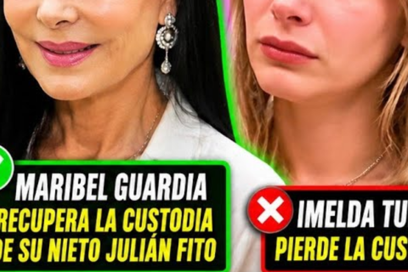 Giro legal dramático: Imelda Tuñón bajo riesgo de prisión y Maribel Guardia asegura la custodia de Juliancito