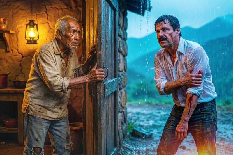Un Anciano Solitario Le Abrió Su Puerta a El Chapo Sin Saber Quién Era — Esa Noche Marcó Su Destino