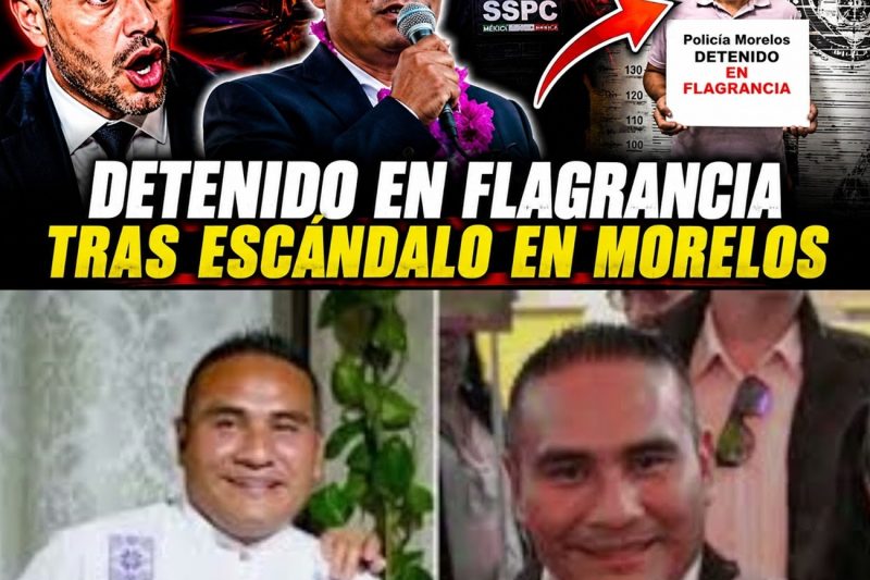 ¡HARFUCH VA POR EL ALCALDE! Detenido en flagrancia tras escándalo en Morelos