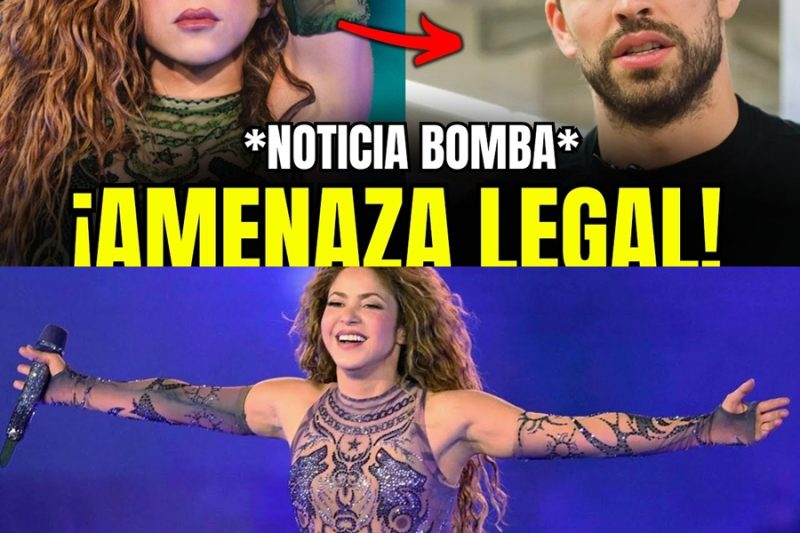 ¡SHAKIRA HACE ESTO a PIQUE en DIRECTO tras SU AMENEAZA LEGALMENTE CONTRA SUS HIJOS!  tc
