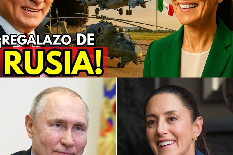 ¿El Fin del Control de EE. UU.? Putin Entrega a México un Letal Arsenal de Helicópteros Rusos.