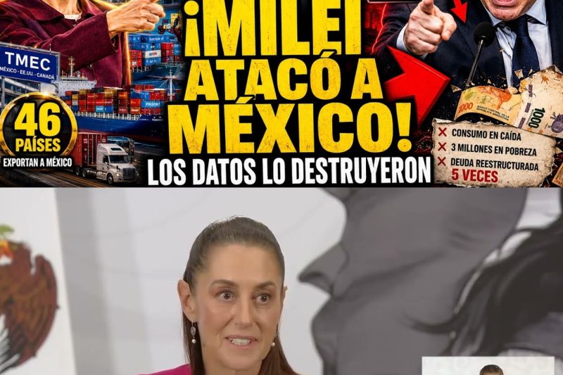 El Espejo que Aterra a Milei: Por Qué Argentina y Toda América Latina Atacan a México para Ocultar su Colapso Económico.