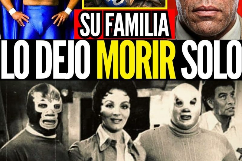 El mayor ídolo de la lucha murió tirado en un banco, sin máscara y en la más absoluta soledad.