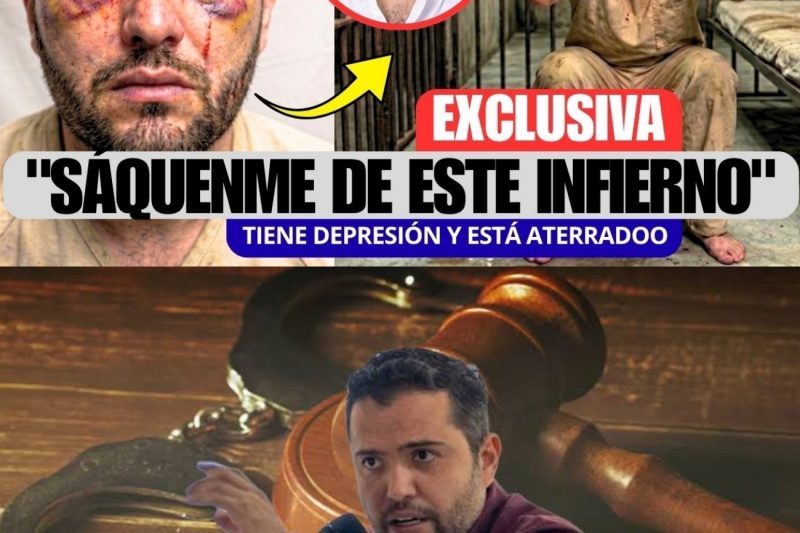 Así Sufre Diego Rivera Navarro en la Cárcel: Encerrado 23 Horas y Suplicando Salir