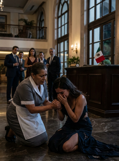 El Esposo Millonario La Dejó Morir En Un Hotel De Polanco, Pero Una Empleada De Limpieza Descubrió Su Secreto.