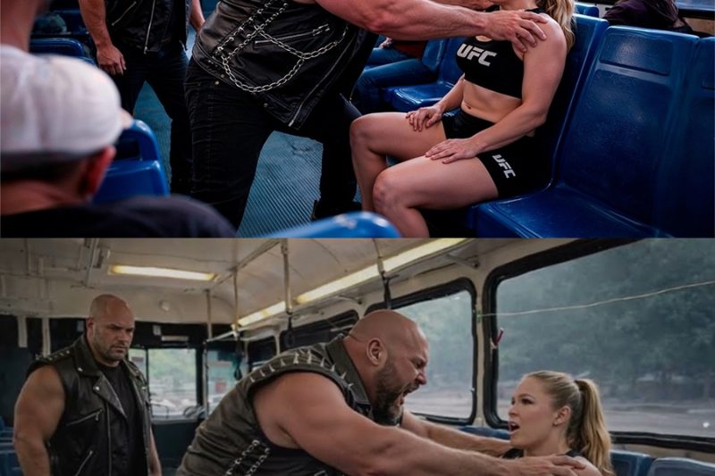 Creían Haber Elegido A Una Víctima En Un Autobús No Sabían Que Era Ronda Rousey, Campeona De La UFC