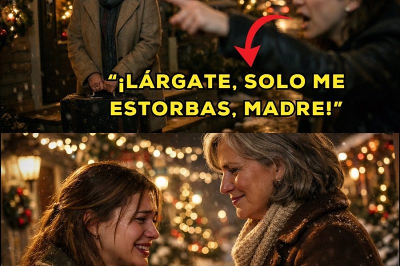 Hija ECHA a su MADRE de la casa en NAVIDAD… y aprende la LECCIÓN más dura de su vida