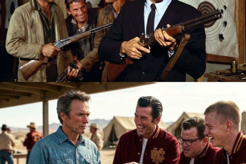 Humillan a Clint Eastwood en un club de tiro sin saber quién era