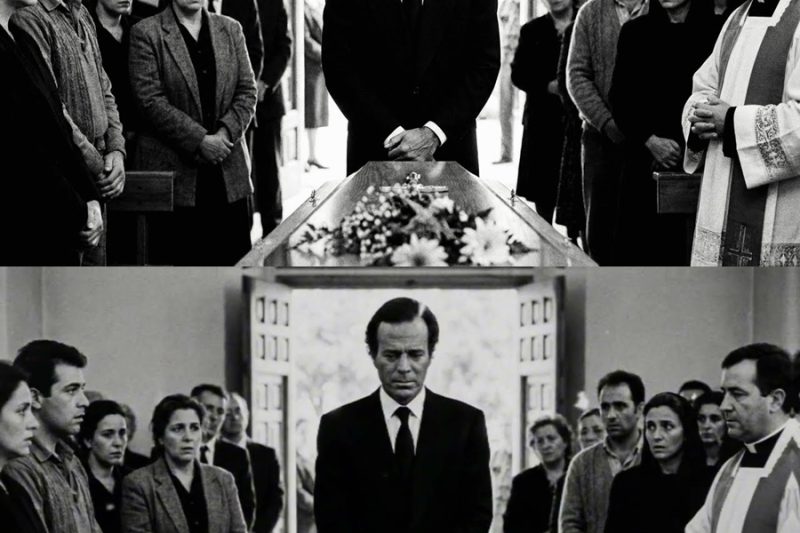 Julio Iglesias Cantó en el Funeral de Una Desconocida — Nadie Sabía Quién Era — Ni la Familia