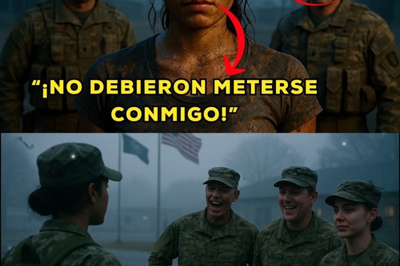 Mujer sencilla es HUMILLADA por militares y les da una LECCIÓN