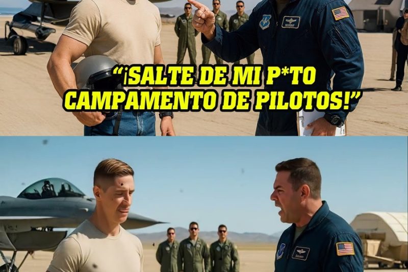 Fernando Torres, expulsado del campo de aviación, aterriza un F 22 en su propio terreno