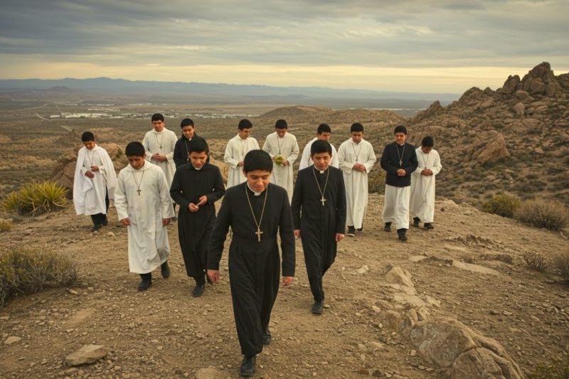 13 seminaristas desaparecieron durante un retiro en Baja California — en 2020, un dron captó algo…