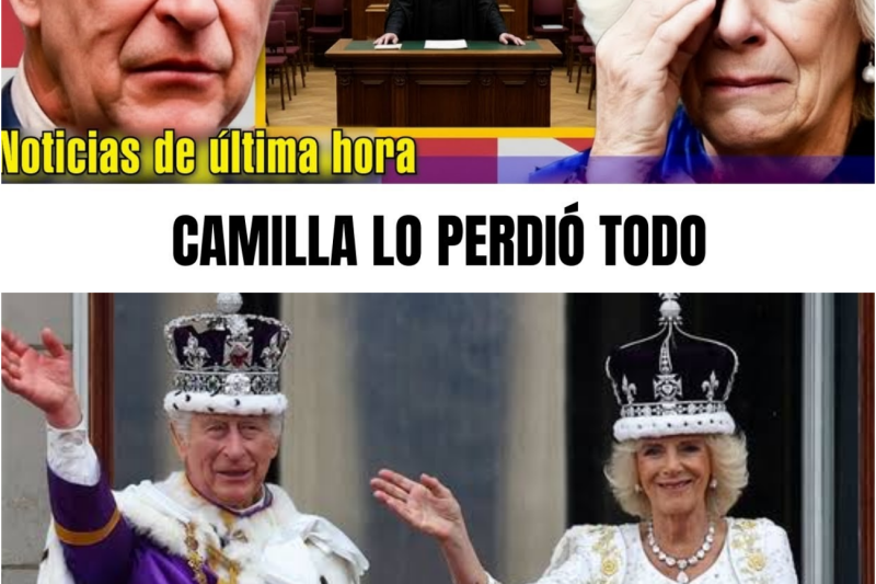 ¡La reina Camila llora mientras el palacio publica un anuncio final sobre su título!