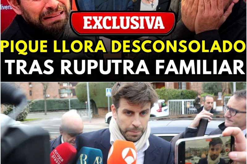 El Colapso de Gerard Piqué: Un Quiebre Emocional en Directo que Marca el Fin de su Fachada