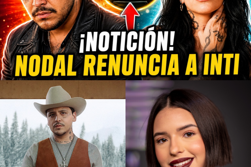¡Traición Imperdonable! Nodal Renuncia Oficialmente a su Hija Inti Mientras la Maquinaria de los Aguilar Intenta Destruir a Cazzu