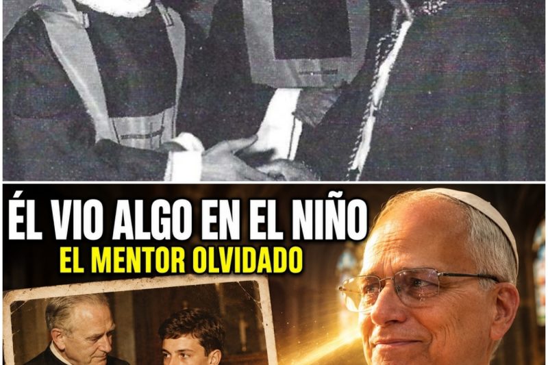 El Sacerdote que Vio Algo en el Joven Papa León XIV — El Mentor que la Historia Olvidó