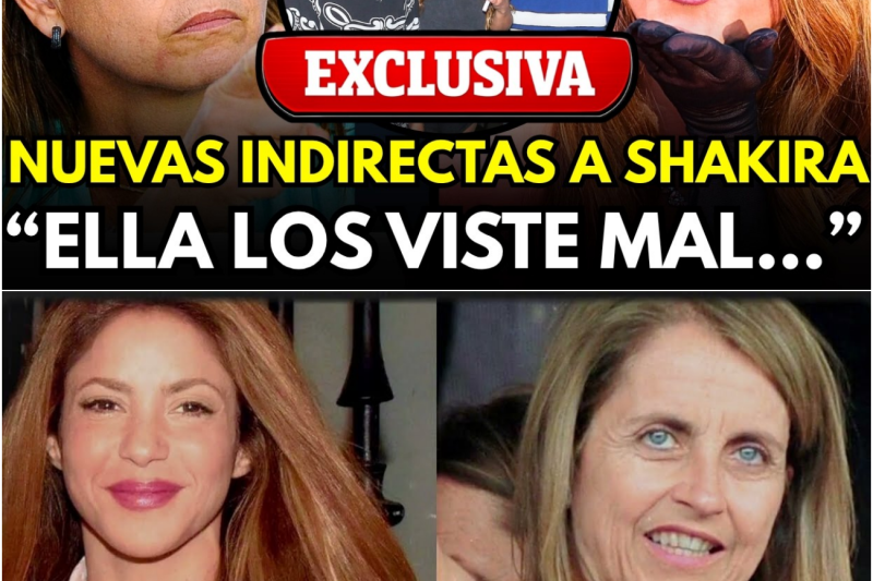 El sutil contraataque de Shakira: la verdad oculta sobre los vestidos de su exsuegra y el estilo de Milan y Sasha