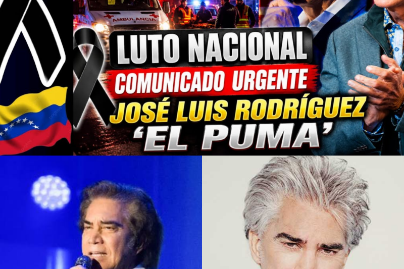 El desgarrador mensaje de José Luis Rodríguez “El Puma” ante la peor tragedia en la historia de Venezuela: “Estamos con el corazón compungido e impotentes”