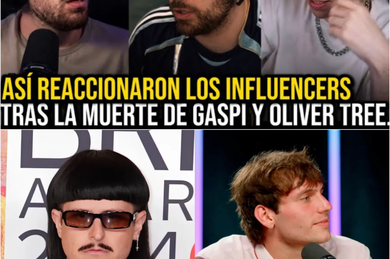 Así despiden a Gaspi y a Oliver tree ibai, el rubios, y más creadores de contenido. Llorando