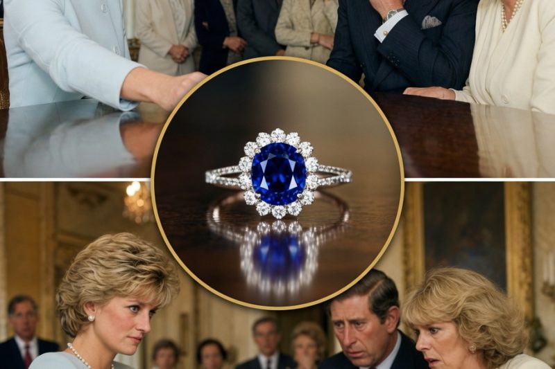 La Princesa Diana Dejó Su Anillo Sobre La Mesa Frente A Carlos Y Camilla—El Salón Quedó En Silencio