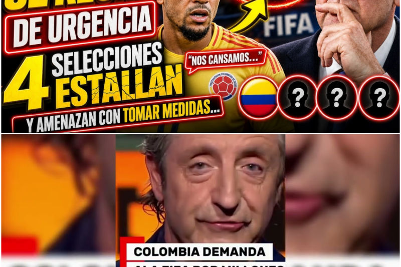 El Escándalo que Sacude al Mundial: ¿La FIFA Manipuló el Partido de Colombia para Proteger a las Estrellas?