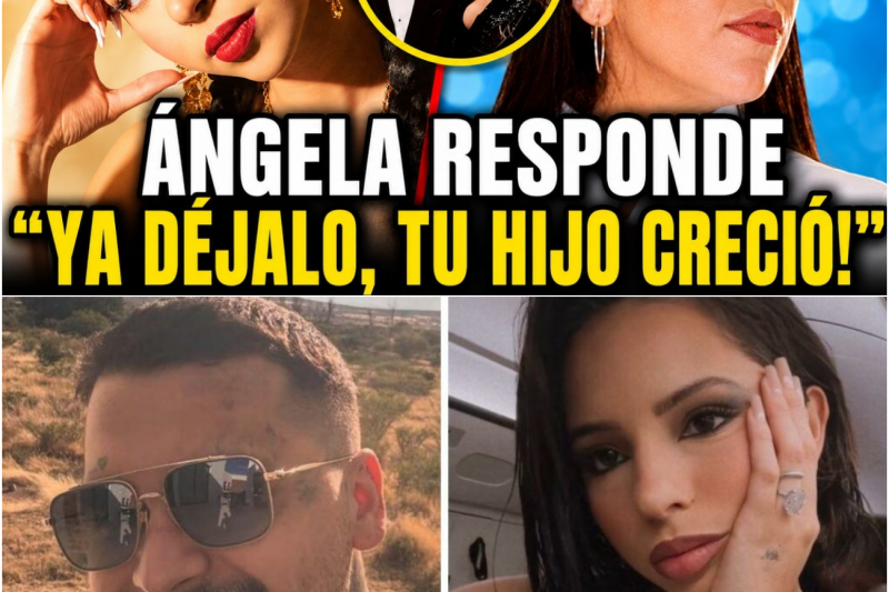 ¡El escándalo que sacude al mundo del espectáculo ha estallado por completo! Después de una semana de brutales indirectas cruzadas entre las familias más poderosas del regional mexicano, Ángela Aguilar finalmente rompió el silencio con una polémica declaración que encendió las alarmas. La joven cantante arremetió con soberbia contra su suegra Cristy Nodal, desafió públicamente a su suegro y lanzó una hiriente frase que destrozó al hermano de su esposo. Mientras tanto, un Christian Nodal completamente acorralado y humillado prefiere guardar un inquietante silencio que hace temblar las bases de su matrimonio. Descubre todos los escabrosos detalles, las frases textuales analizadas y el demoledor contraataque que ya prepara la familia Nodal en el enlace de los comentarios.