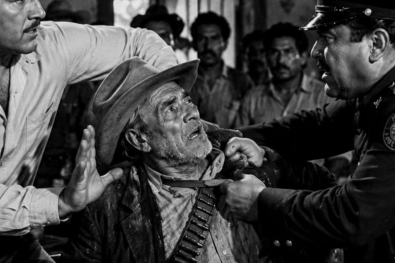 Pedro Infante Vio Cómo un Policía Echó a un Anciano de una Fonda en la Carretera — Segundos Después
