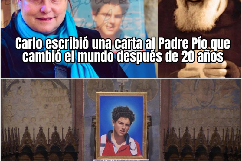 El secreto guardado durante 14 años: La carta profética de Carlo Acutis al Padre Pío que anticipó su destino